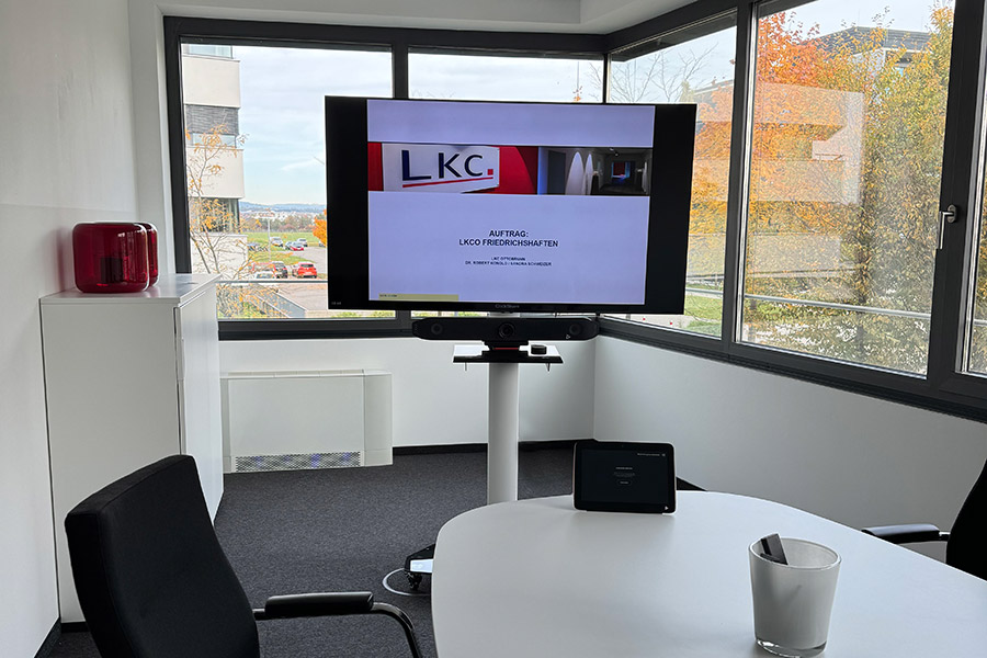 Besprechungsraum bei LKC Ottobrunn in Friedrichshafen am Bodensee
